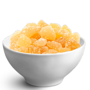 dried ginger / candied ginger