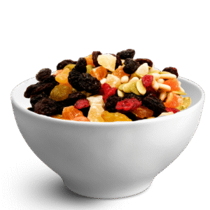 mixed dried fruits